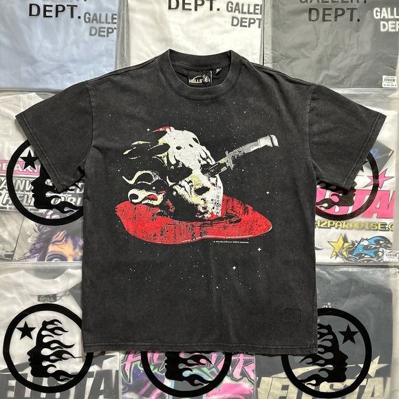 Hellstar Other - Hellstar Killer Mask T-shirt ‘Black’